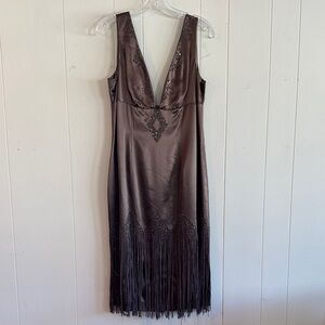 1920s Style Fringe Dress